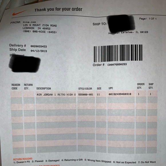 AIR JORDAN 1 RETRO HIGH OG CRIMSON TINT - Picture 8 of 8